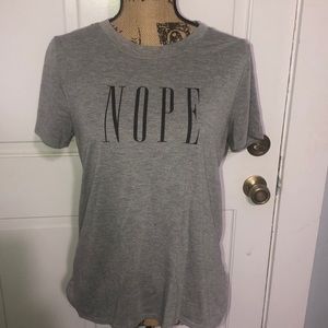 Soft grey tee
